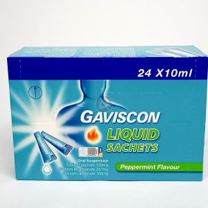 Gaviscon Peppermint Sachet 10ml x 24's