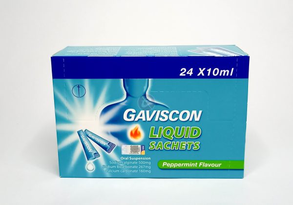 Gaviscon Peppermint Sachet 10ml x 24's