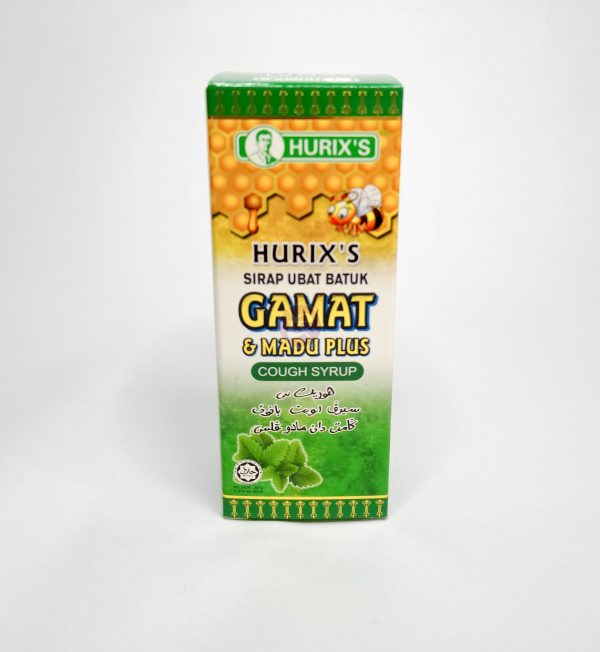 Hurixs Gamat & Madu Plus Syrup x 60ml