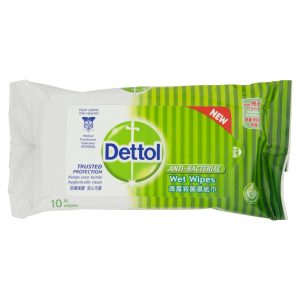 Dettol Wet Wipes x 10's