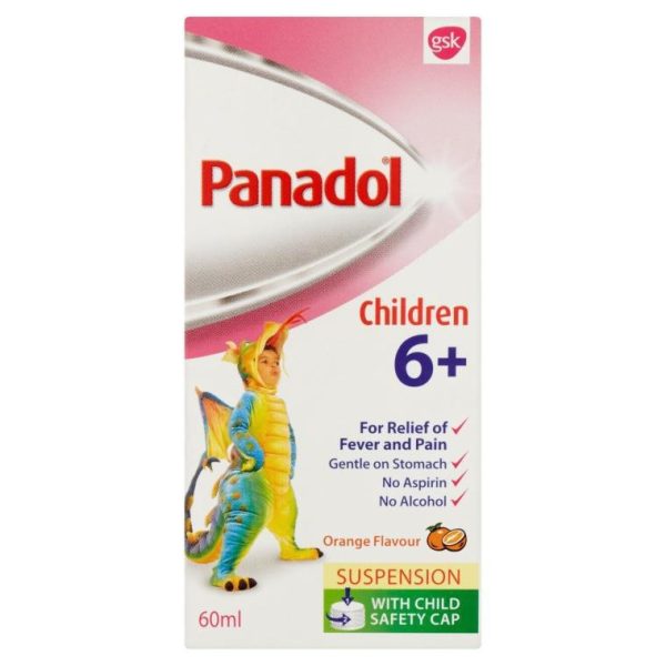 Panadol Suspension 250mg/5ml x 60ml