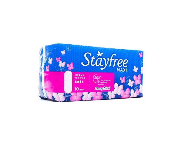 Stayfree Maxi Non Wing x 10's (Washable)
