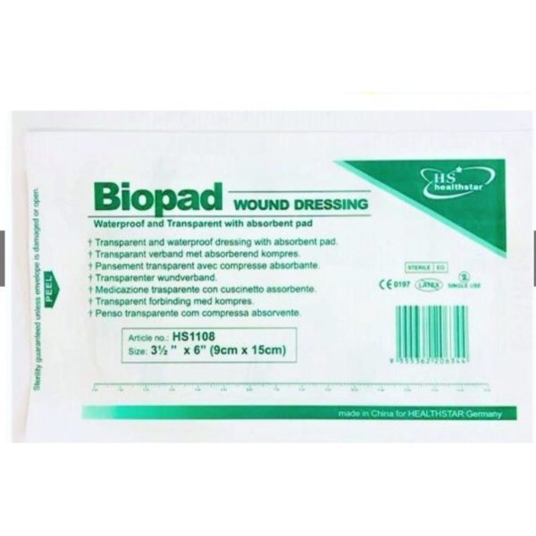 Biopad Wound Dressing 9cmx15cm x Each