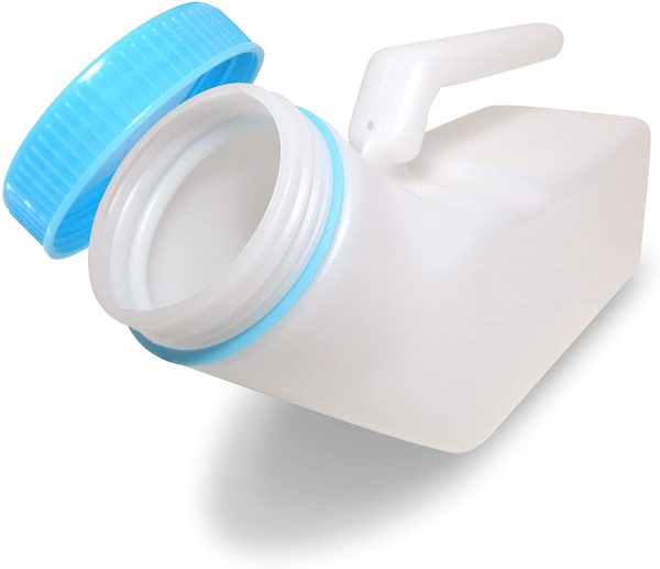 Urinal Male Translucant W Cap x Each