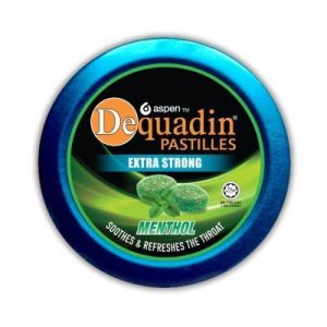 Dequadin Pastilles Menthol Extra Strong x 46g