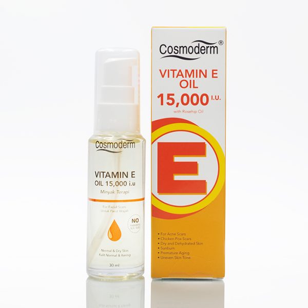 Cosmoderm VE Light Treatment Oil 15,000 IU x 30ml