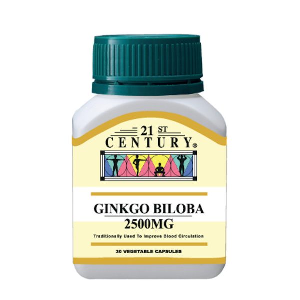 21st Gingko Biloba Tabs 2500mg x 30's
