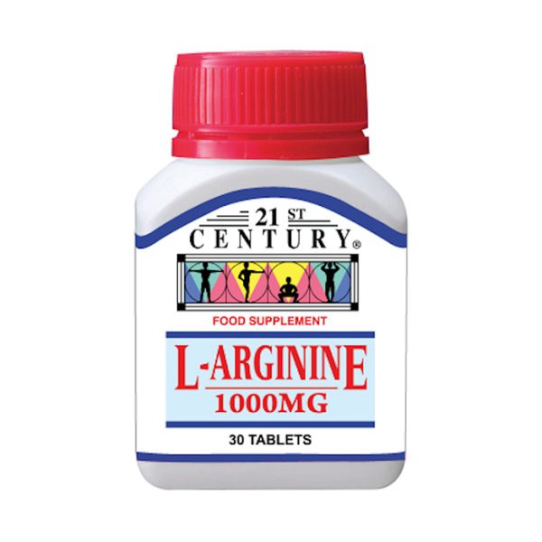 21st L-Arginine 1000mg Plus Caps x 30's