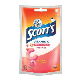Scotts Vit C Zipper Pack P/tilles 2gx15s(Peach)