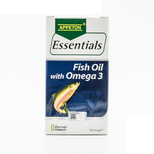 Appeton Fish Oil w Omega 3 Caps x 60's