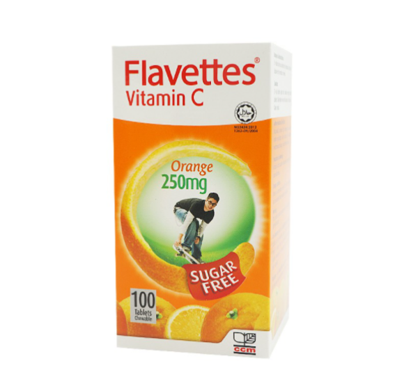 Flavettes Vit C Tabs 250mg x 100's (O)