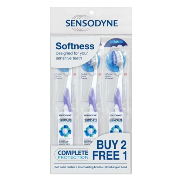 Sensodyne T/B Complete Protection (Soft) x 3's