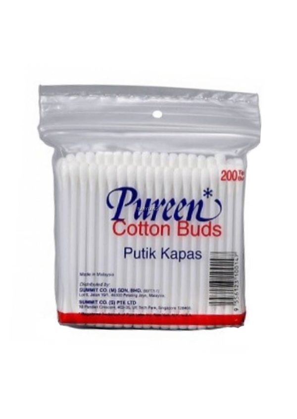 Pureen C/Buds (PolyBag) x 200's