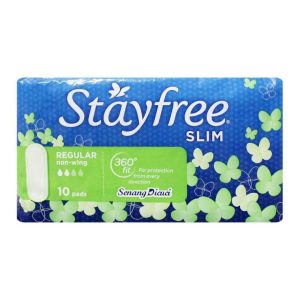 Stayfree Slim Non Wing x 10's