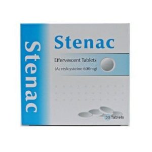 Stenac Effervescent Tabs 600mg x 30's