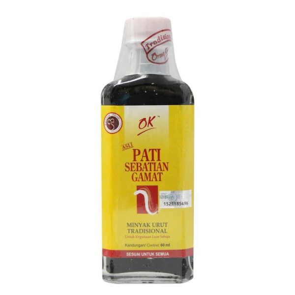 Minyak Sebatian Gamat x 60ml (KOK)