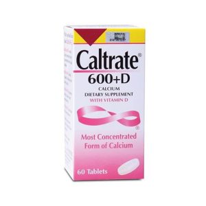 Caltrate 600+ Vitamin D Tabs x 60's (Pink)