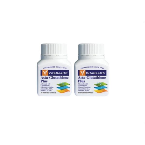 Vita Asta-Glutathione+ V/Caps 2x30's