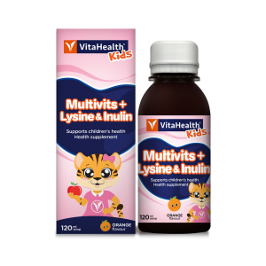 Vita Kids Multivits + Inulin & Lysine Syr x 120ml