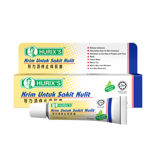 Hurixs Krim Untuk Sakit Kulit x 13g