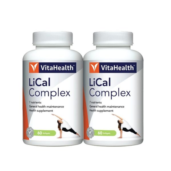 Vita LiquiCalcium Complex S/Gel 2x60's