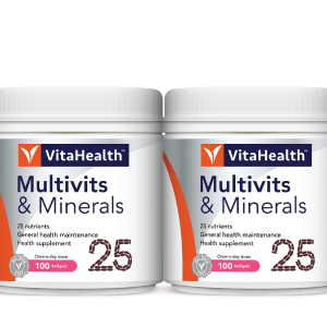 Vita Multivitamins & Mineral S/Gel 2x100's