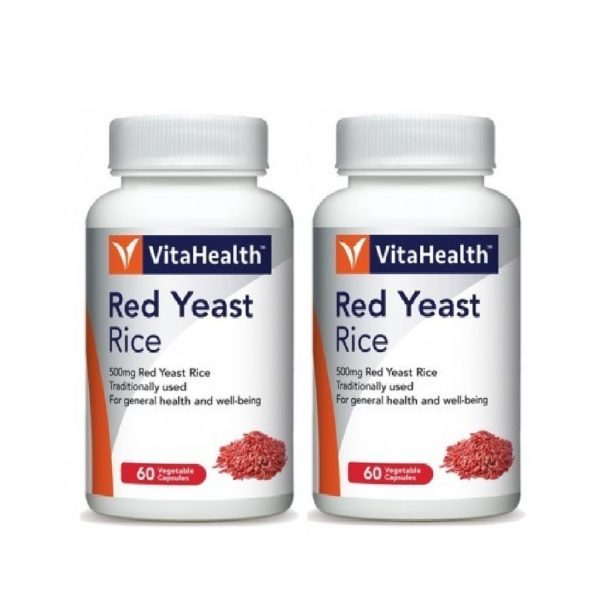 Vita Red Yeast Rice 500mg V/Caps 2x60's
