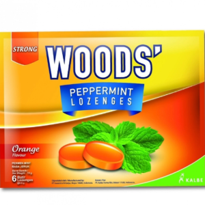 Woods Pepemint Loz Str.(Orange) 15x6's