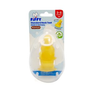 Fiffy Rubber Teat (18127)x2's(3-6Mth)