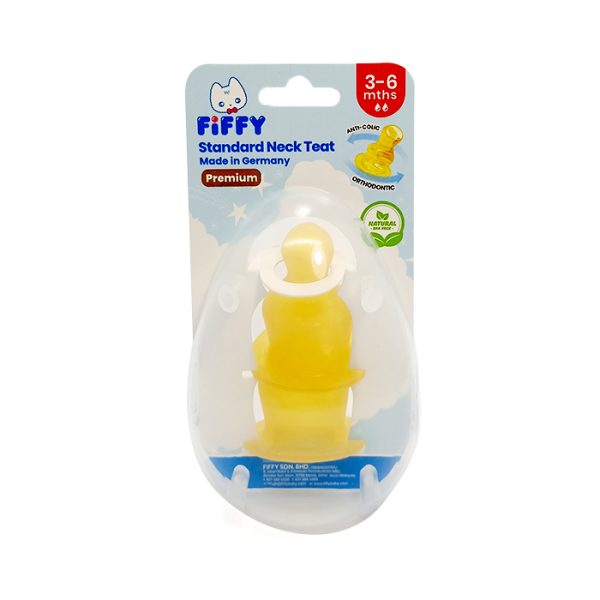Fiffy Rubber Teat (18127)x2's(3-6Mth)