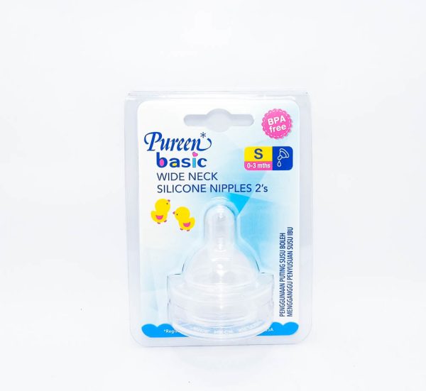 Pureen Basic W/Neck Sili/Nipples(S)x2's