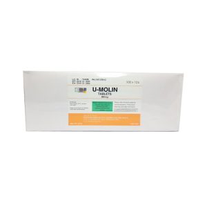 U-Molin Tabs 500mg 100x10's