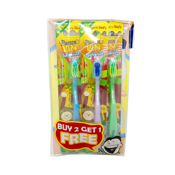 Pureen Kid T/Brush(6-12yrs)Buy2Get1 xSet