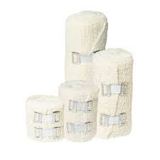 Cotton Crepe Elas Ban White 5cm x 4.5m x 1's (Carey's)