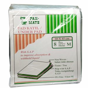 Pan-Mate Under Pad 45cm x 60cm (M) x 8's