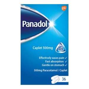 Panadol Optizorb Caplets 500mg x 36's