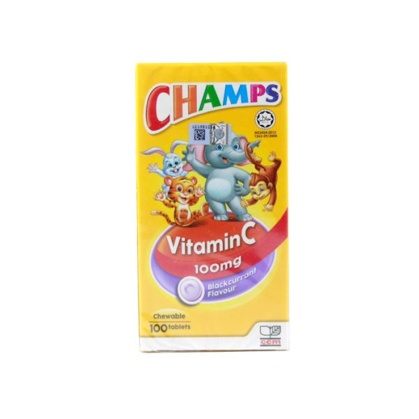 Champs Vit C Tabs 100mg (B/C) x 100's