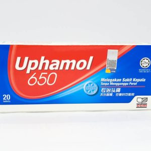 Uphamol Tabs 650mg 2x10's