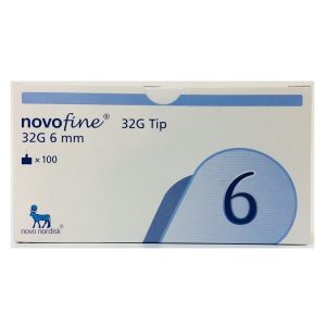 Novofine Needle 32Gx0.23/0.25x6mm x 100's