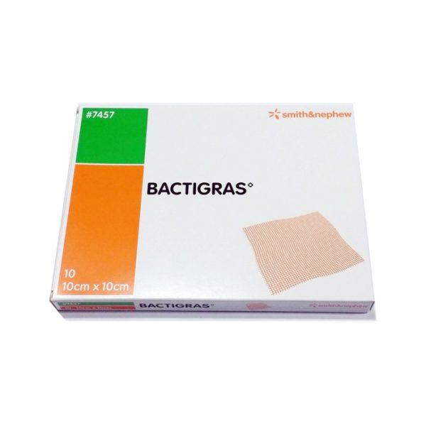Bactigras 10cm x 10cm x 10's