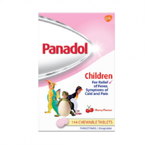Panadol Kanak-Kanak Tabs 120mg x 144's