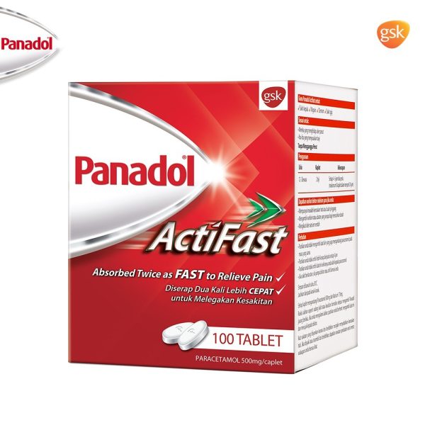 Panadol Actifast Tabs x 100's