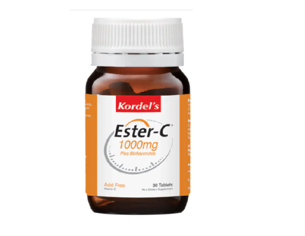 Kordels Bio Ester C Tabs 1000mg x 30's