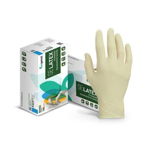 Bergamot Latex Powdered Glove Z1250 (L) x 100's