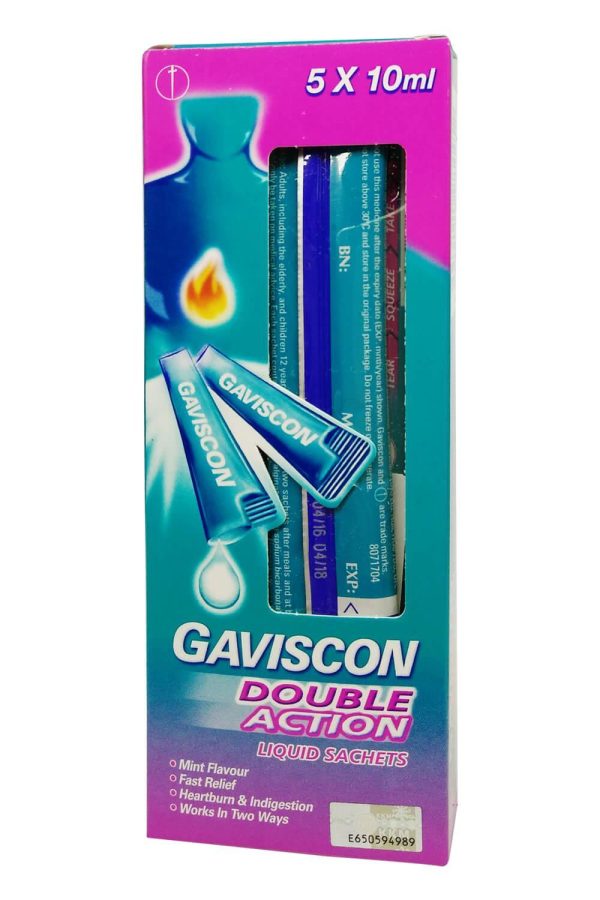 Gaviscon D/Action  Sachet 10ml x 5's
