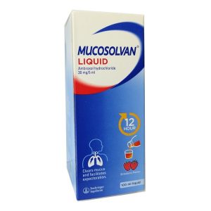 Mucosolvan Liquid x 100ml (Strawberry)