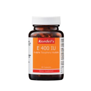 Kordels Vit.E Caps 400iu x 60's