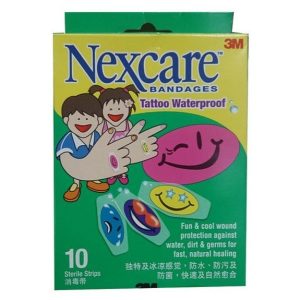 Nexcare Tatoo Waterproof (Smiley) x 10's