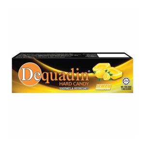 Dequadin Lozenge Hard Candy Lemon x 10's