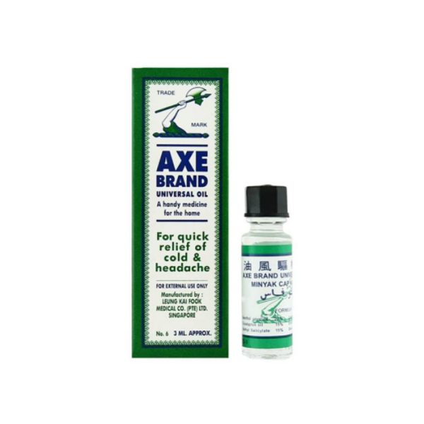 Axe Brand Medicated Oil No.6 x 3ml